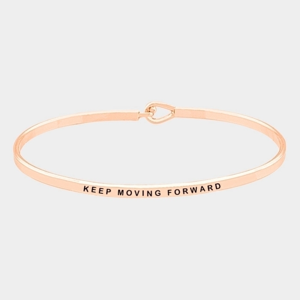 Keep Moving Forward Bracelet